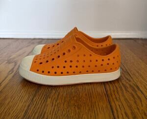 Native Kids' Orange Slip On Sneaker Shoes Size 9 Toddler